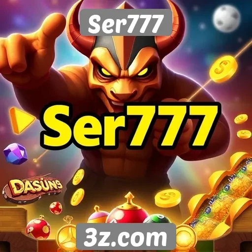 Variedade de jogos disponíveis no Ser777